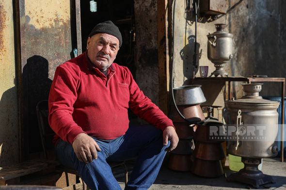 Qalayçı emalatxanasından REPORTAJ + FOTO Qalayçı emalatxanasından REPORTAJ + FOTO