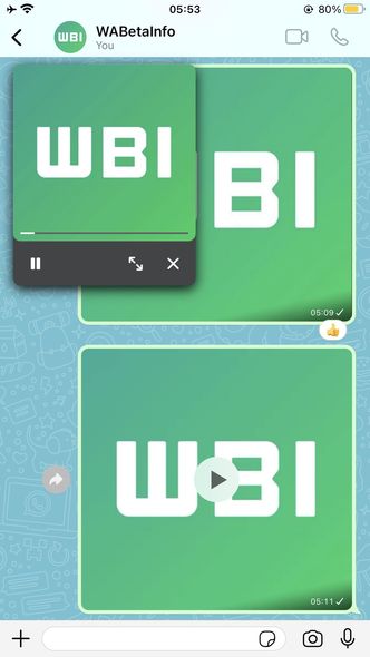 “WhatsApp”a videolarla bağlı yeni möhtəşəm funksiya gəlir “WhatsApp”a videolarla bağlı yeni möhtəşəm funksiya gəlir