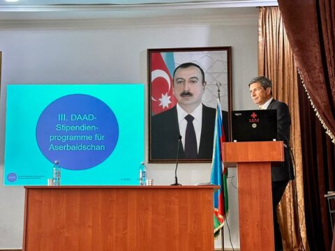 BSU-da DAAD-ın yay dil kursu proqramı ilə bağlı məlumatlandırıcı görüş keçirilib