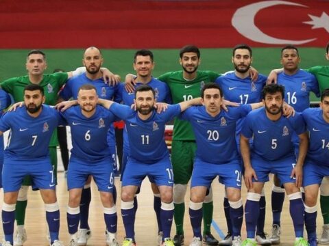 Azərbaycanın futzal yığması Qazaxıstana uduzub