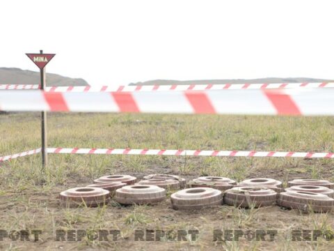 Azad edilən ərazilərdə zərərsizləşdirilən mina və partlamamış hərbi sursatların sayı açıqlanıb