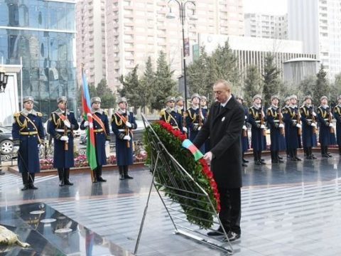 Prezident İlham Əliyev Xocalı soyqırımı ilə bağlı paylaşım edib – FOTO