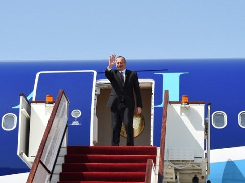 Ilham Əliyev Brüsselə getdi