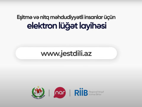 “Nar” ölkədə jest dilinin inkişafına töhfə verməyə davam edir