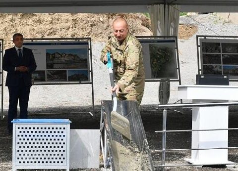 İstisu sanatoriyasının təməli qoyuldu