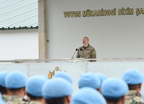 Ermənistanla sərhəddə bizim mövqelərimiz… – Prezident