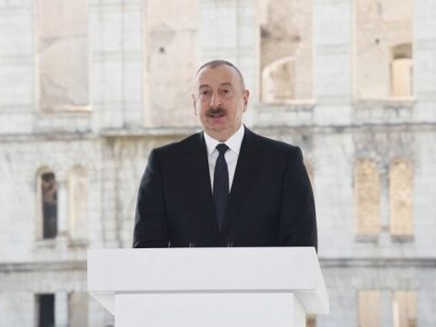 Şuşada qurultay başladı: Prezident çıxış etdi – Foto