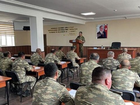 Nazir Xocavənddə Orduya konkret tapşırıqlar verdi
